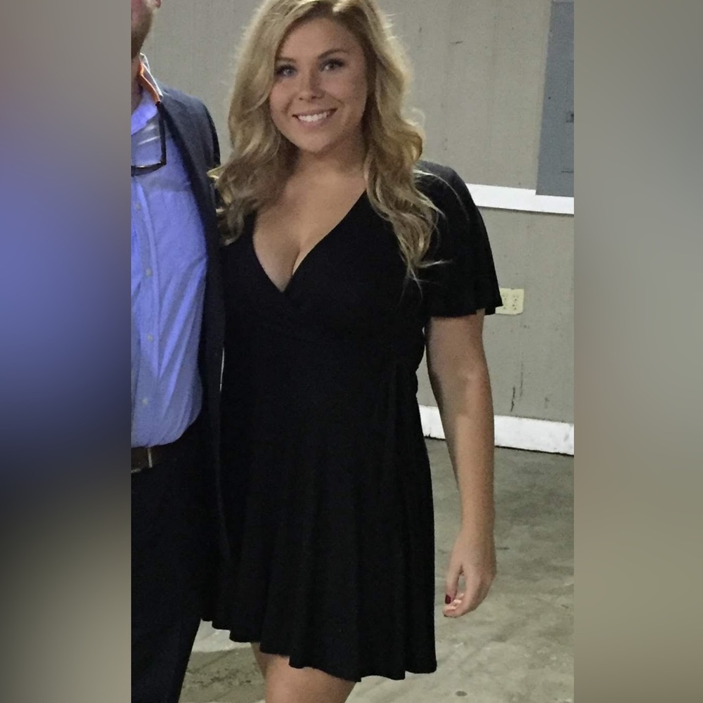 Black Wrap Dress